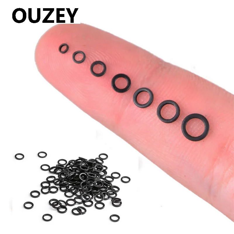 Carp Fishing Tackle - OUZEY 100 Buah Cincin Rig Konektor