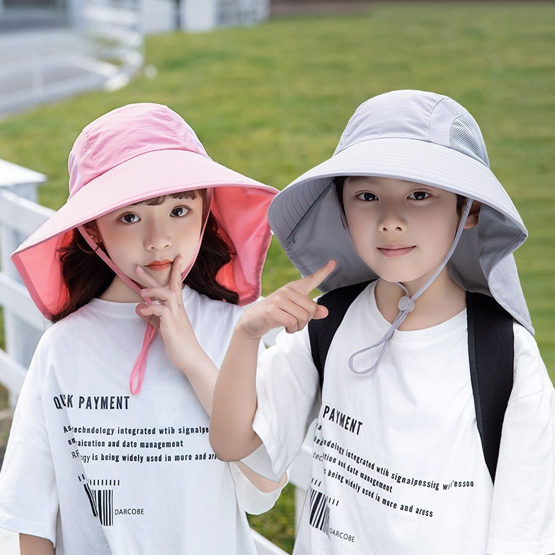 Fishing Equipment Kids - Topi Matahari Anak-anak dengan Penutup Leher