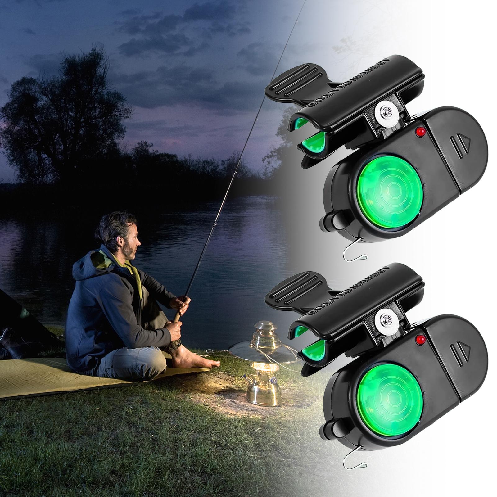 Fishing Equipment Bait - 2 Buah Alarm Gigitan Pancing Lampu