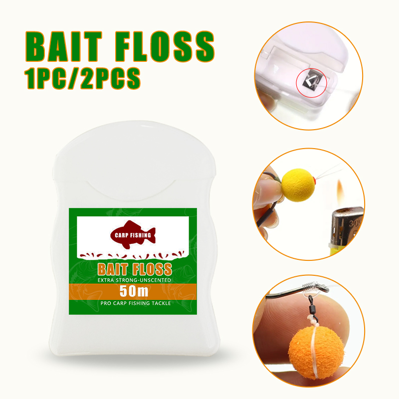 Carp Fishing Tackle - 1 buah/2 buah benang umpan pancing