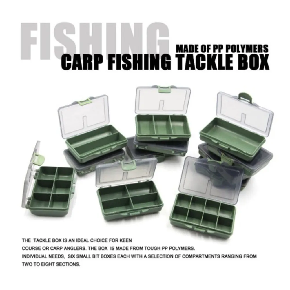 Fishing Equipment Bait - Kotak Penyimpanan Terpisah 4/8 Grid, Kotak