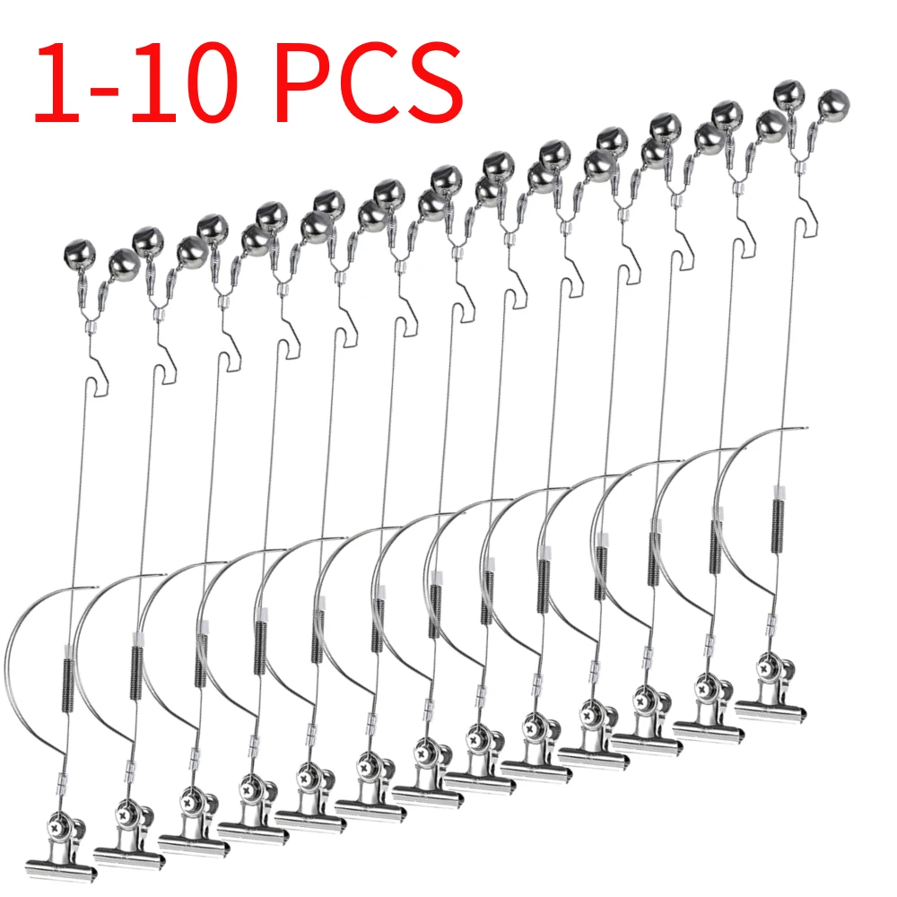 Fishing Equipment Bait - 1-10 buah Alarm gigitan bel pancing,