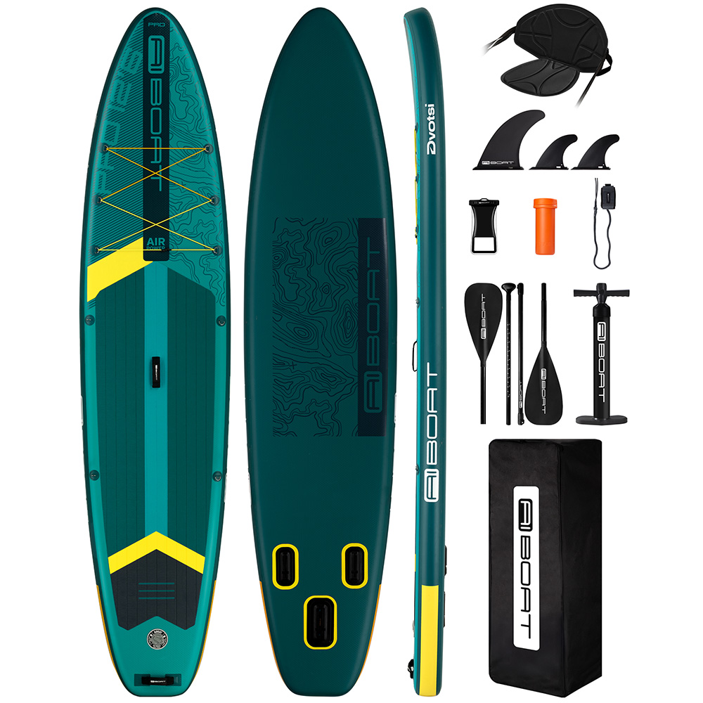 Fishing Equipment Stores - AIBOAT Green Pro SUP Papan Dayung