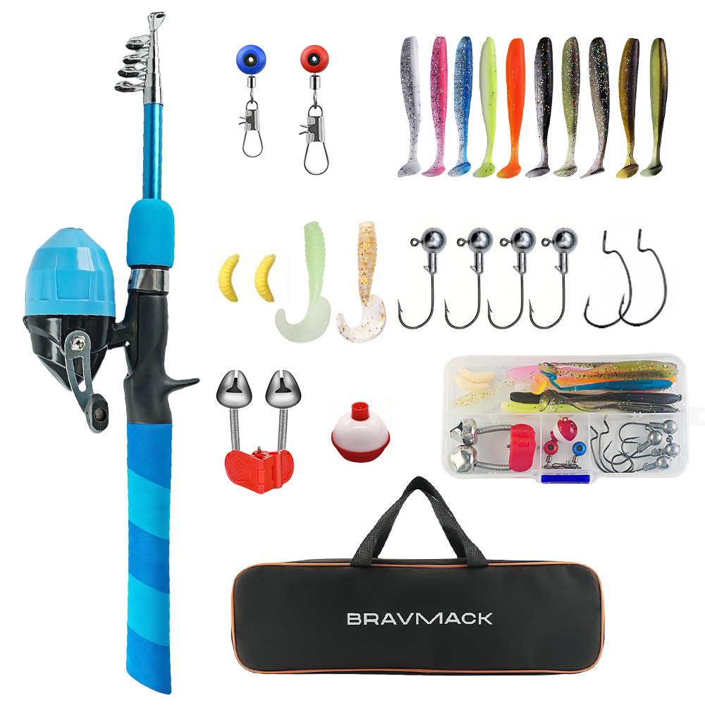 Fishing Equipment Online - Set Pancing Anak 1,5M Joran Teleskopik