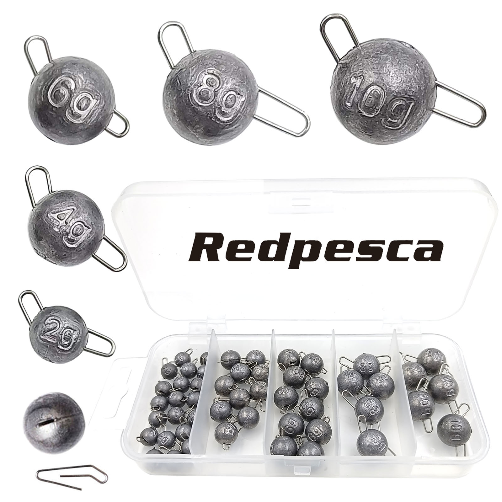 Carp Fishing Tackle - 50/40/35 Cannon Ball memancing bobot Sinkers