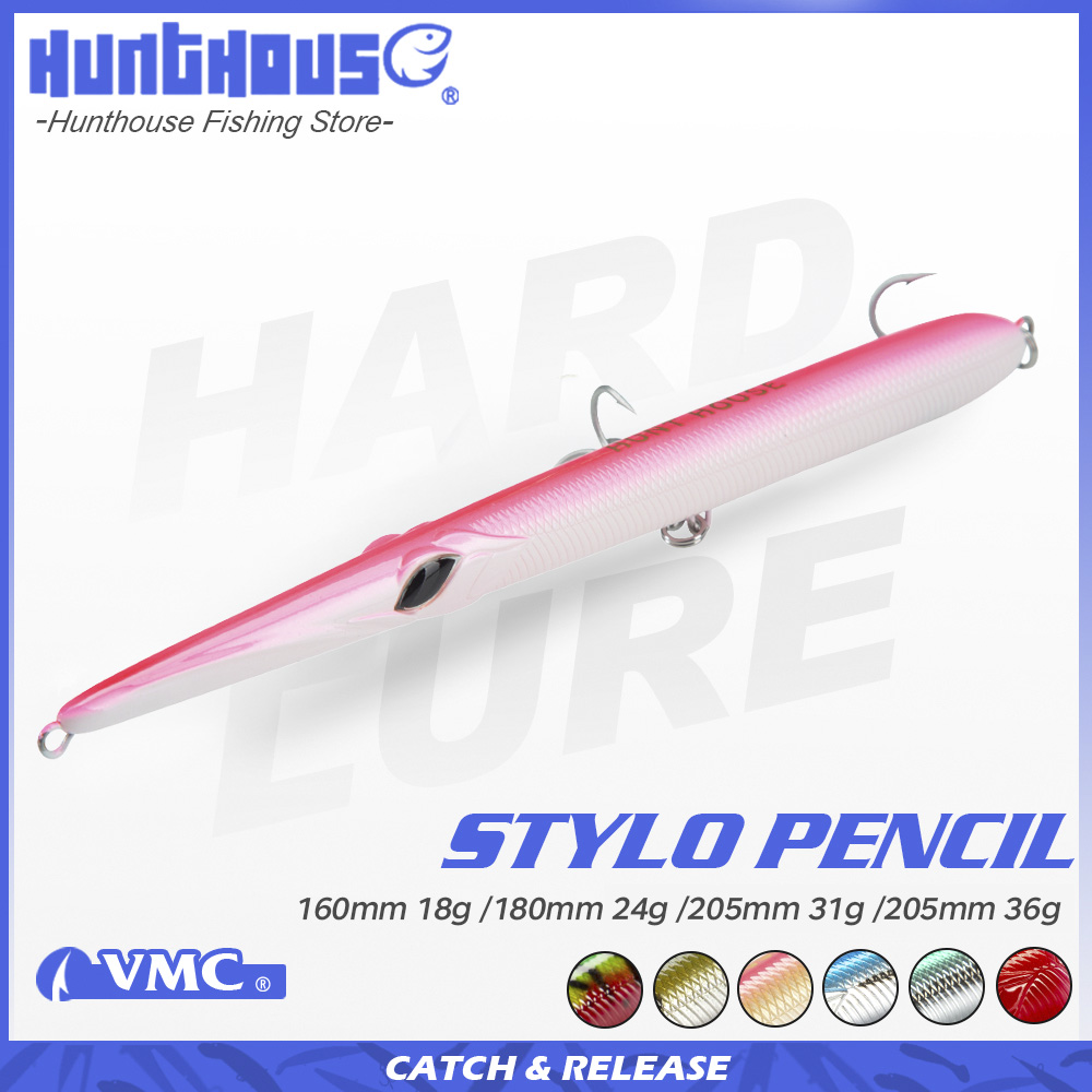 Fishing Equipment Bait - Hunthouse Stylo 160/180/205mm 18/24/31/36g Umpan Pancing