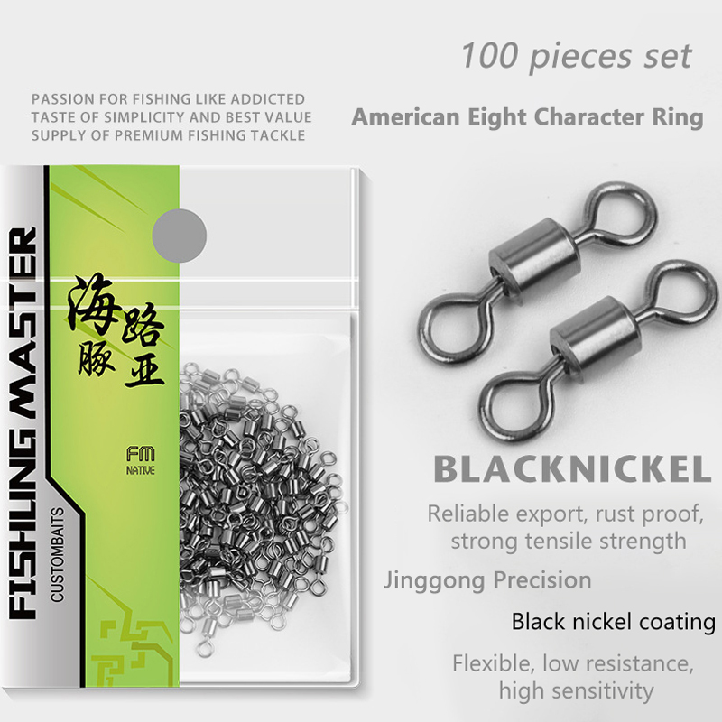 Fishing Equipment And Accessories - ★ ▲ 100 Buah Swivel Pancing