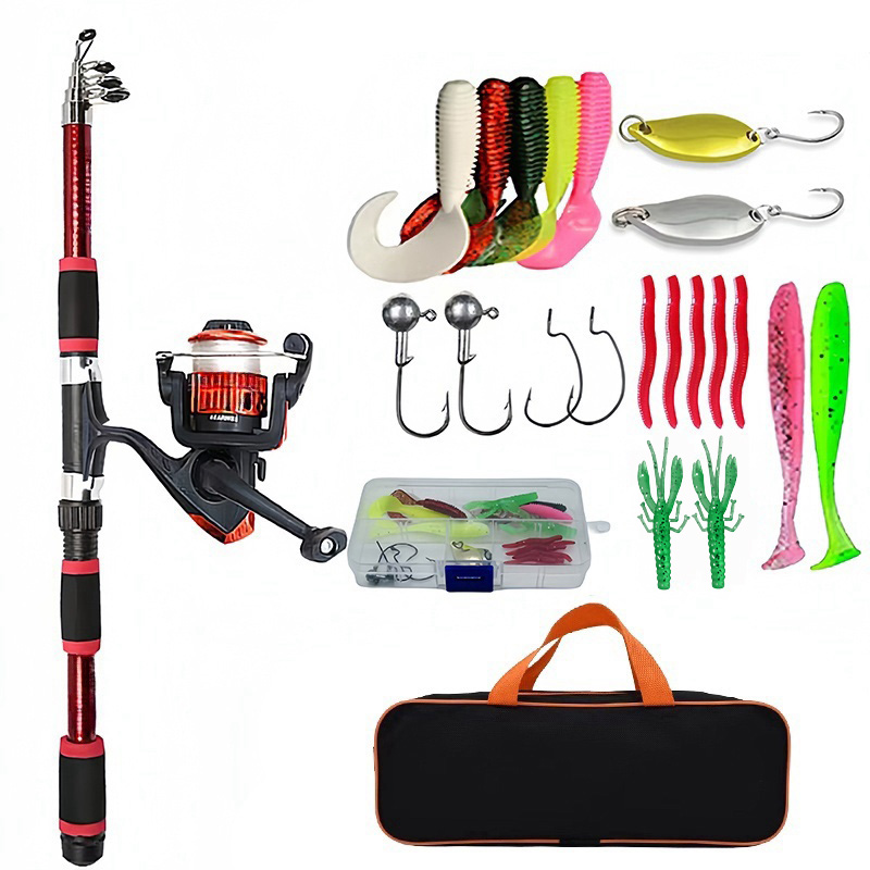 Fishing Equipment Online - Set tiang pancing, kit lengkap dengan