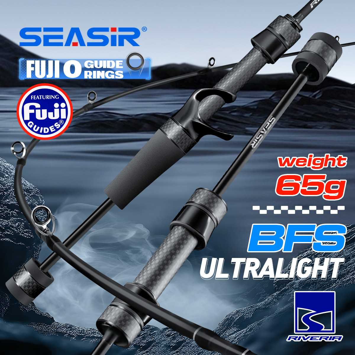 Fishing Equipment Guide - Seasir Riveria BFS Joran Pancing Ultralight