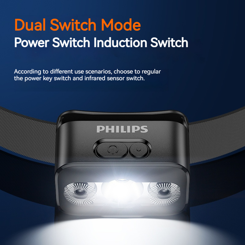 Philips Lampu Depan LED Sensor - Fishing Headlamp ulasan dan harga