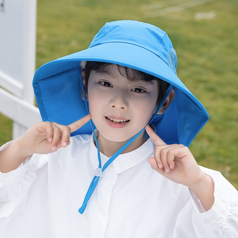 Topi Matahari Anak-anak dengan - Fishing Equipment Kids ulasan dan harga