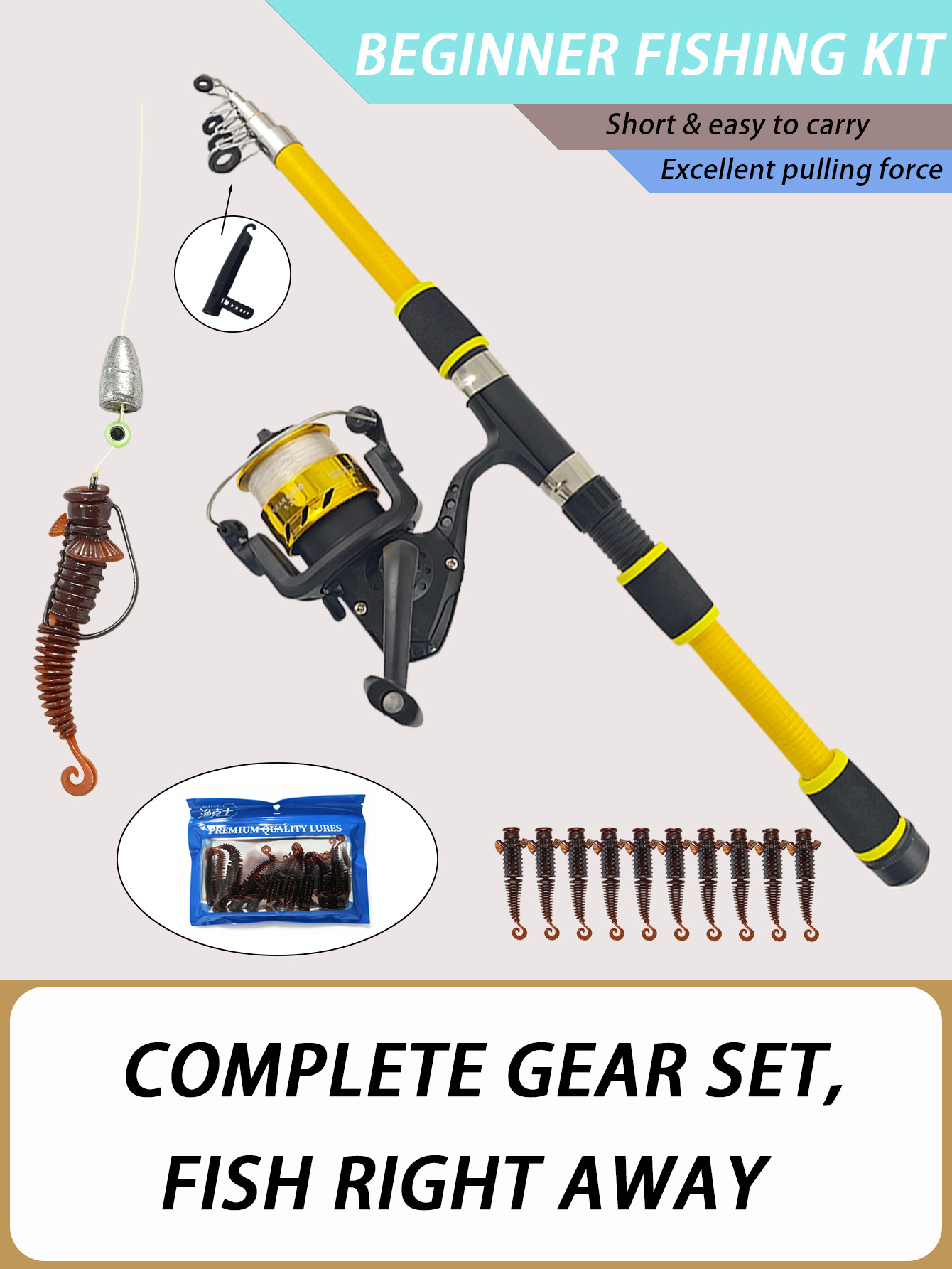 Set Kombo Joran Pancing Telesk - Fishing Equipment Online ulasan dan harga