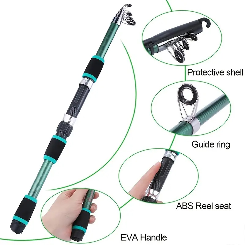 Set tiang pancing, kit lengkap - Fishing Equipment Online ulasan dan harga