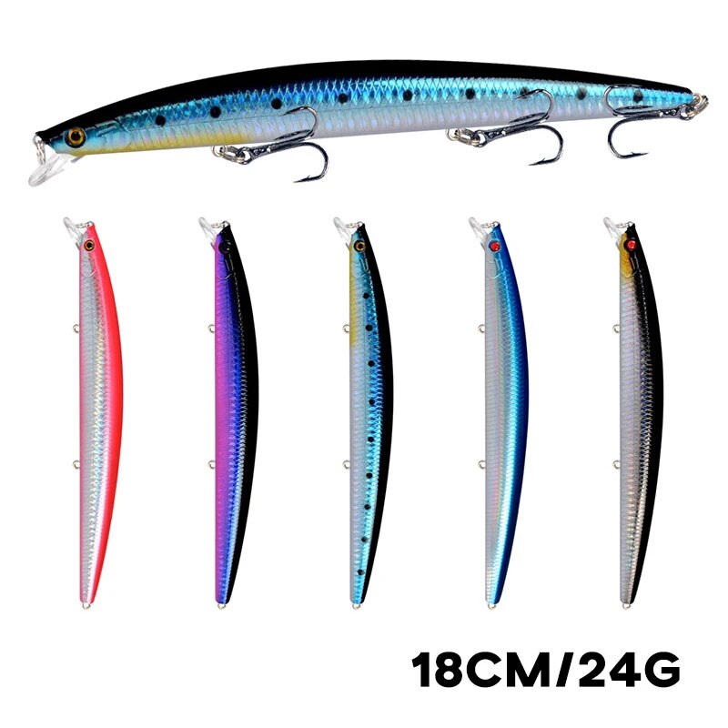 Minnow umpan pancing buatan La - Fishing Equipment Bait ulasan dan harga