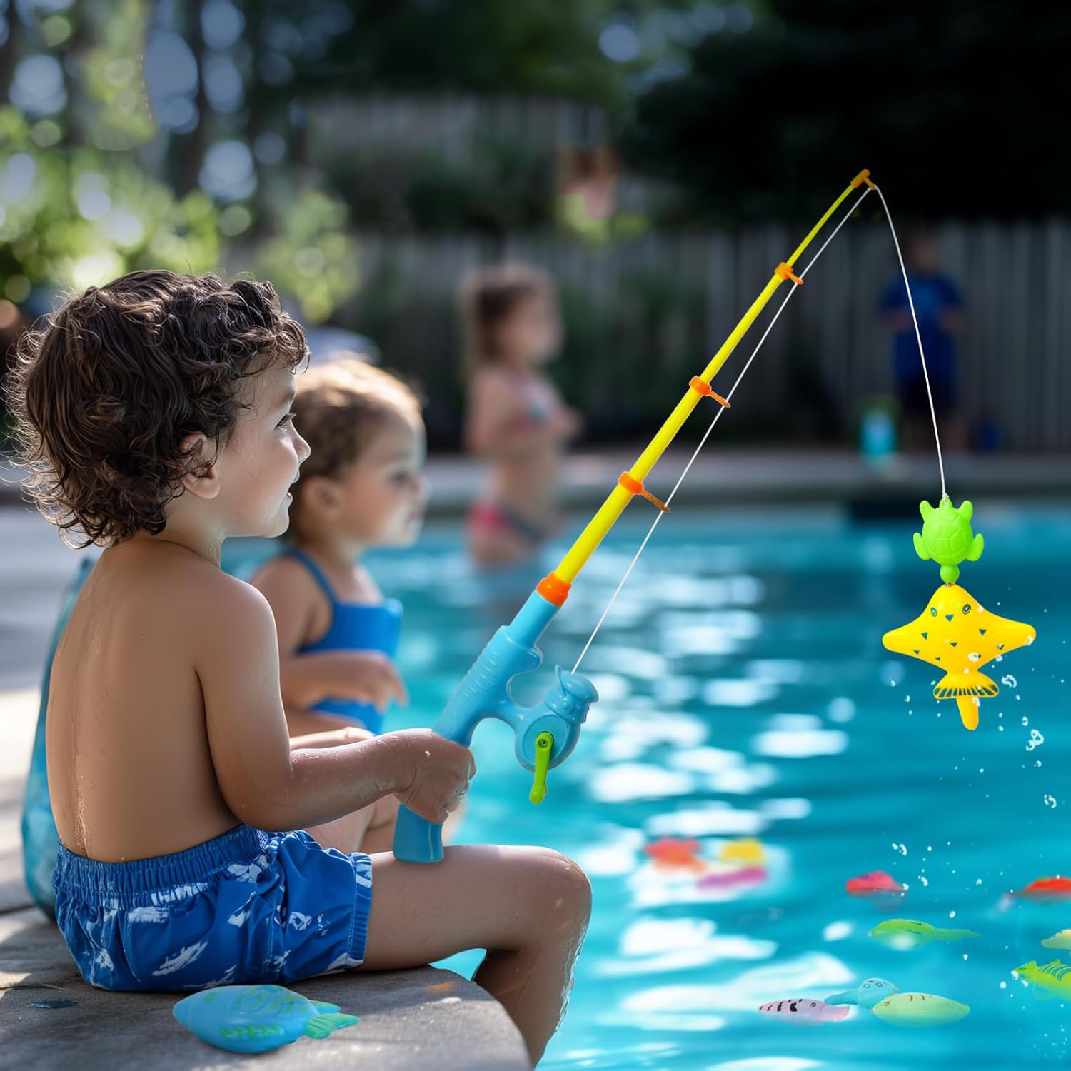 Mainan Memancing Bak Mandi Ana - Fishing Equipment Kids ulasan dan harga