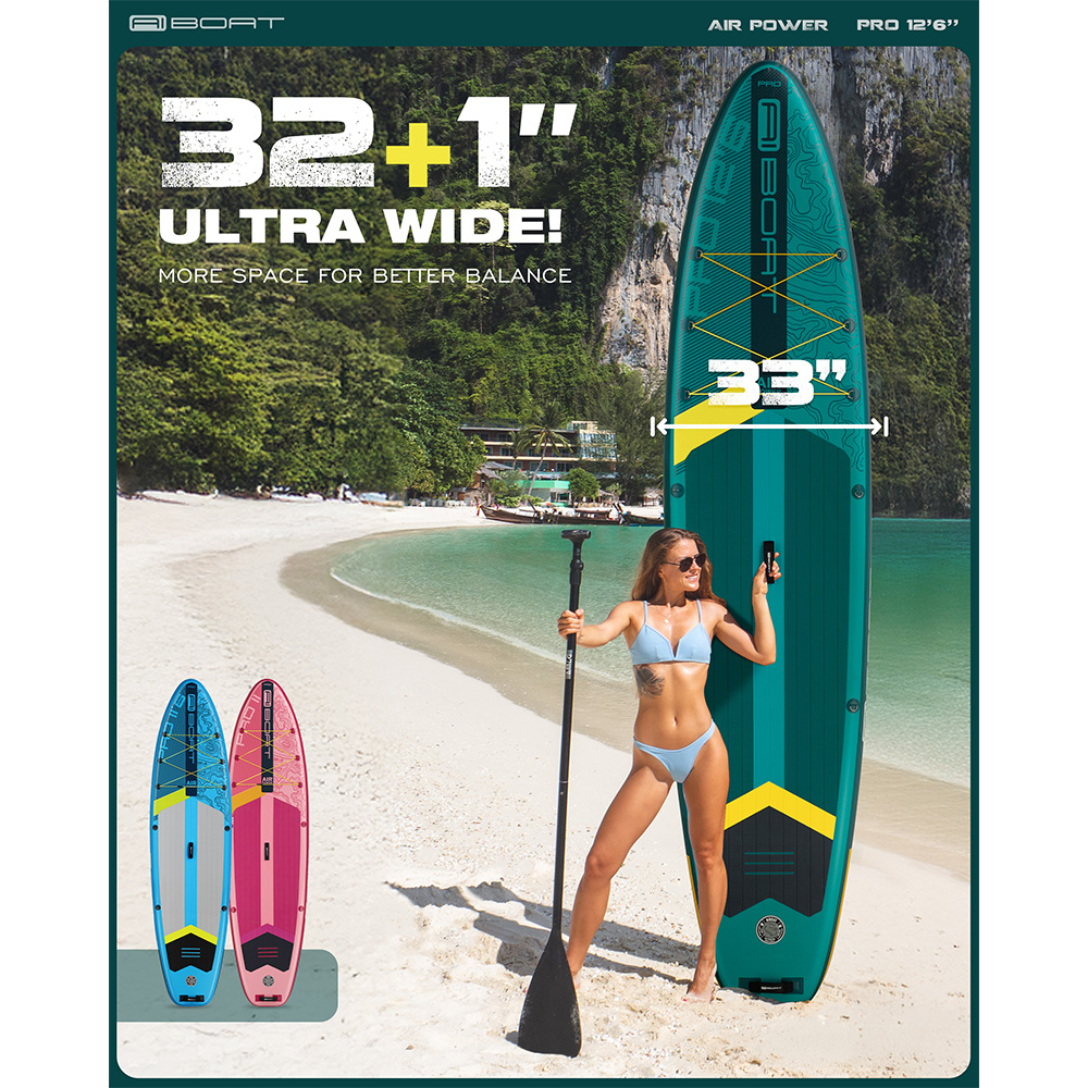 AIBOAT Green Pro SUP Papan Day - Fishing Equipment Stores ulasan dan harga