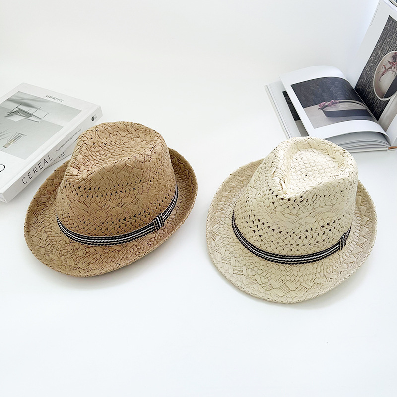 Golexury topi jerami Fedoras w - Fishing Equipment Kids ulasan dan harga