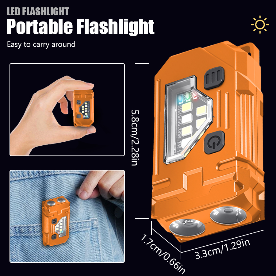 Senter Gantungan Kunci Mini ED - Fishing Headlamp ulasan dan harga