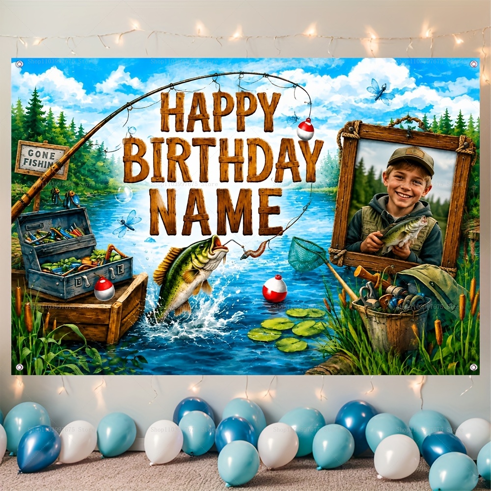 Backdrop Foto Bertema Memancin - Fishing Equipment Kids ulasan dan harga