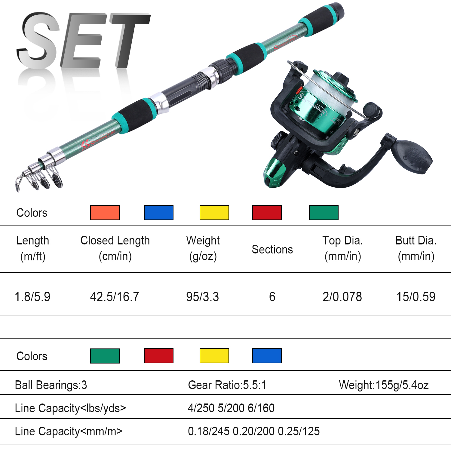 Sougayilang Kombinasi Joran da - Fishing Equipment Online ulasan dan harga