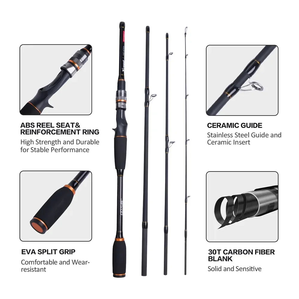 Goture Xceed 4 Setions Joran P - Fishing Equipment Guide ulasan dan harga