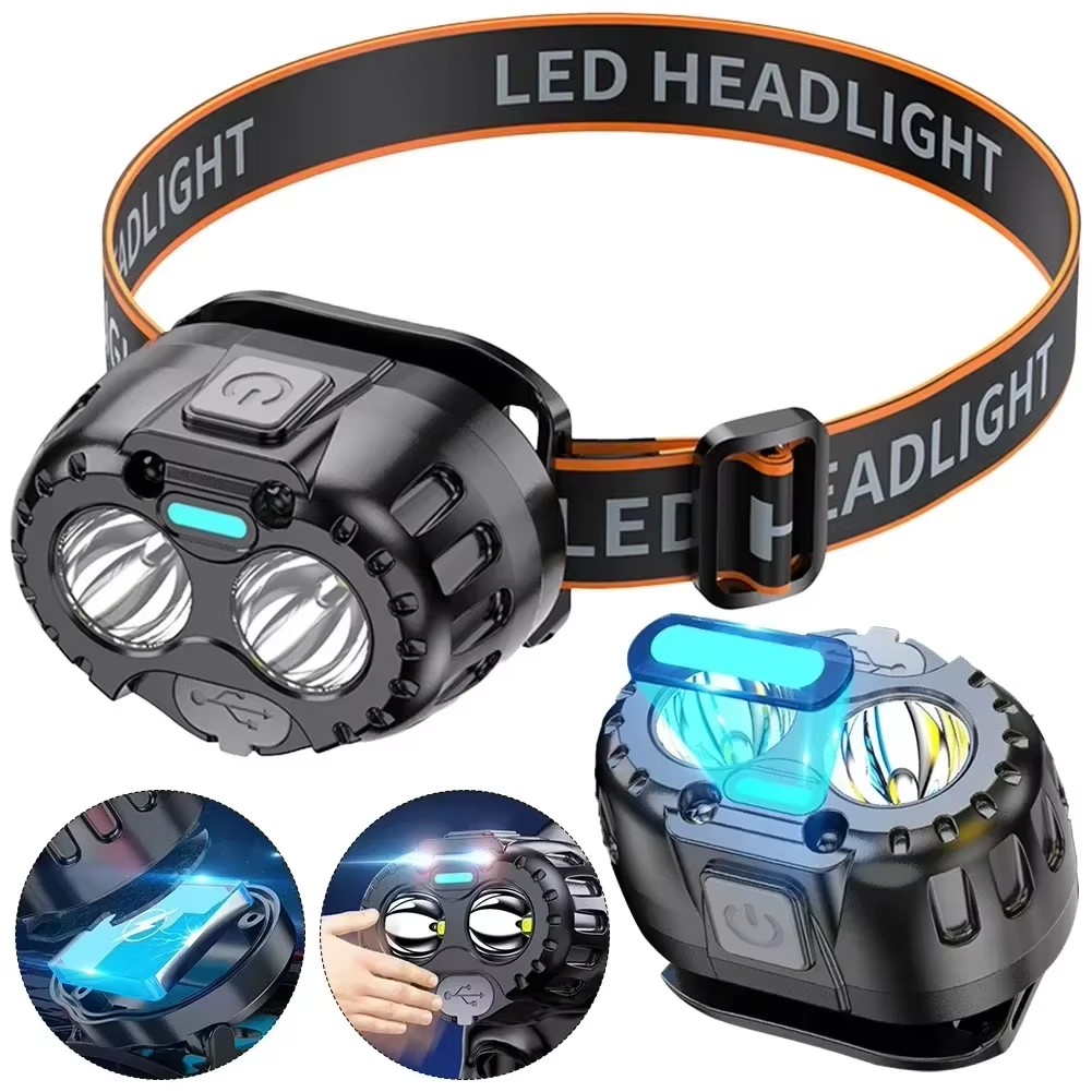 Lampu Kepala LED Kuat Tahan Ai - Fishing Headlamp ulasan dan harga