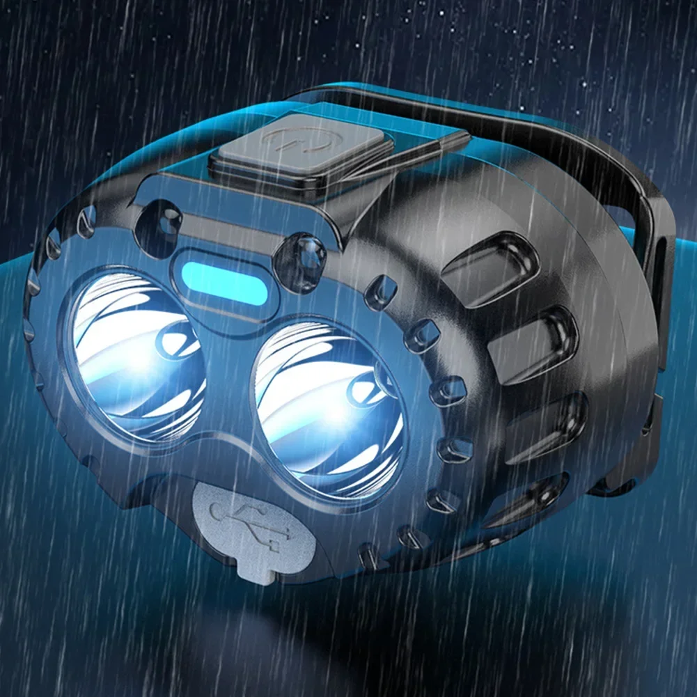 Lampu Kepala LED Kuat Tahan Ai - Fishing Headlamp ulasan dan harga