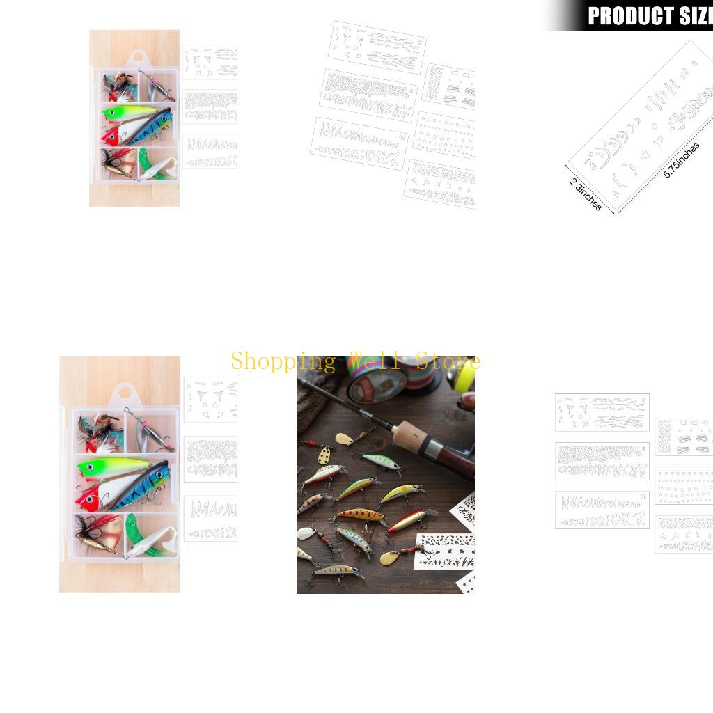 KX4B 6 Buah Templat Umpan Panc - Fishing Equipment And Accessories ulasan dan harga