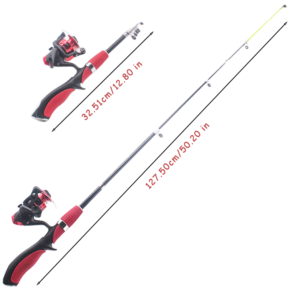 Set tongkat pancing teleskopik - Fishing Equipment Kids ulasan dan harga