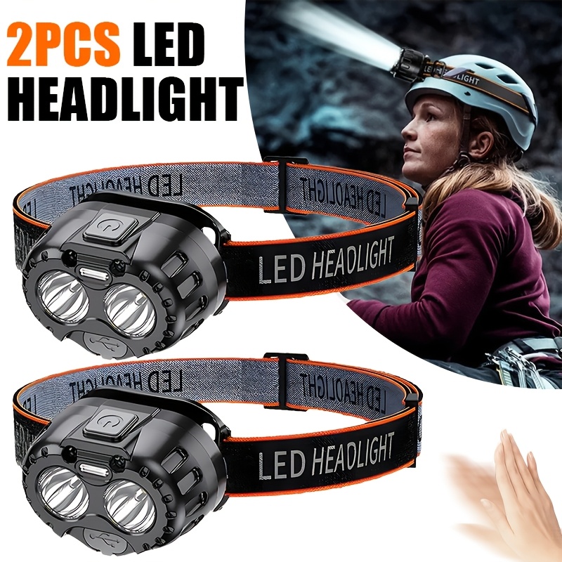 Lampu Kepala Induksi LED yang  - Fishing Headlamp ulasan dan harga